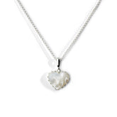 Colorful Life Pendant Necklace, Sterling Silver, Mother of Pearl